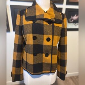 Ann Taylor Loft Jacket size medium Gingham